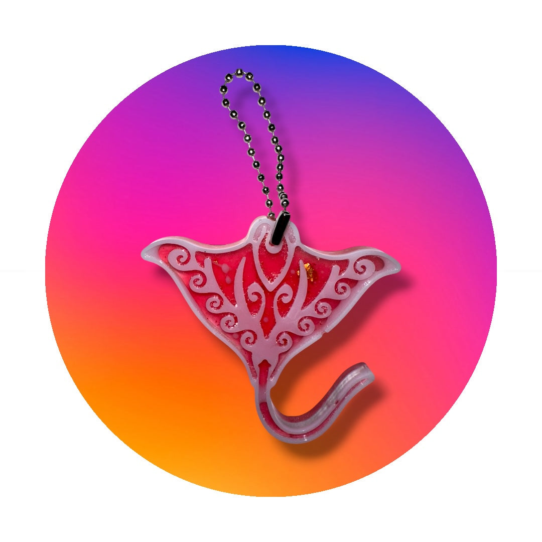 Sea creature keychain
