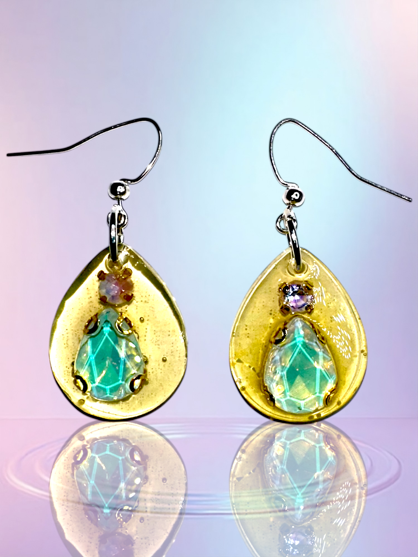 Teardrop earrings