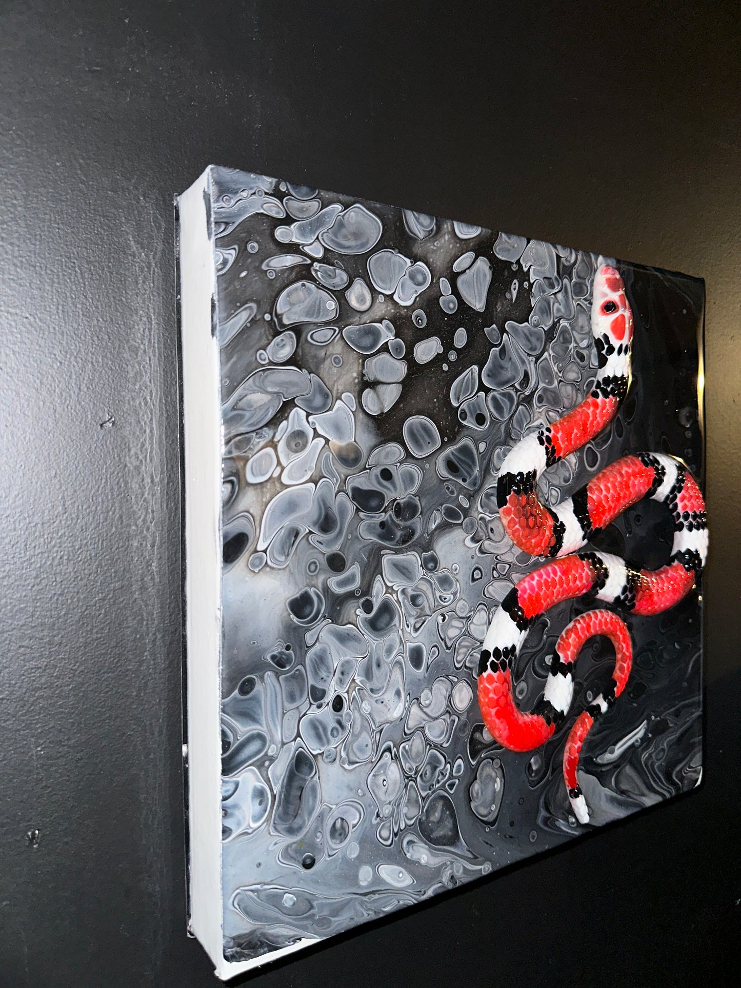 3-D milk snake