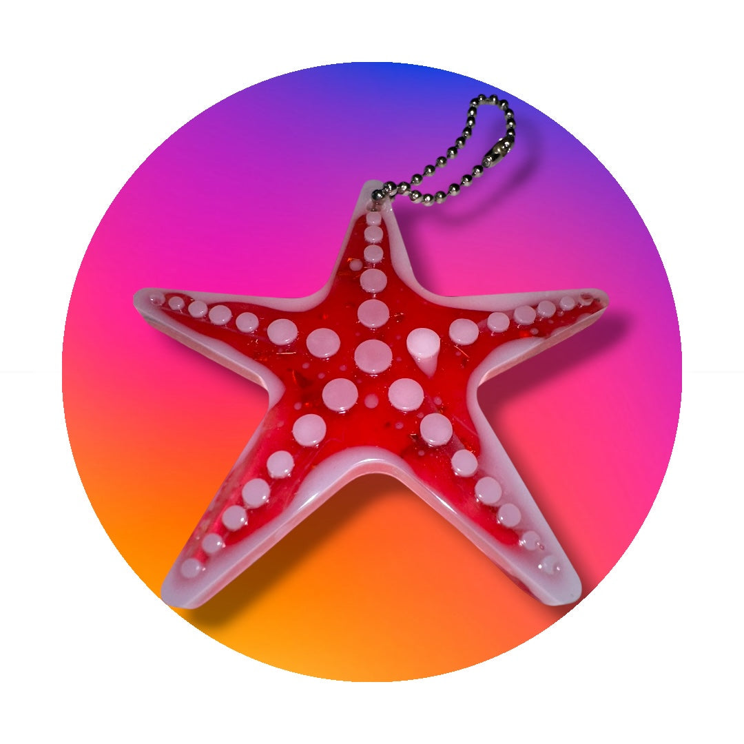 Sea creature keychain