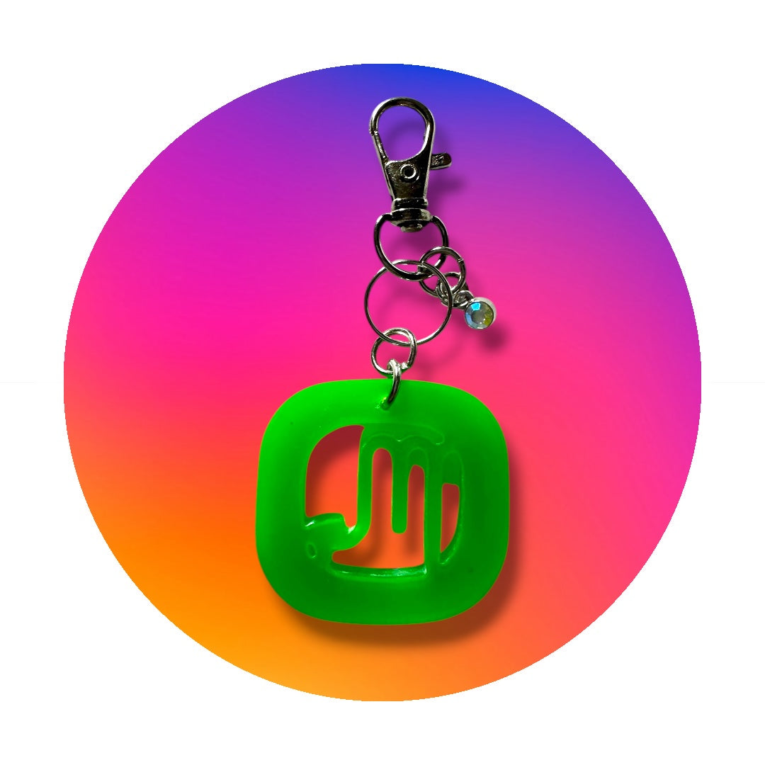 Zodiac signs keychain