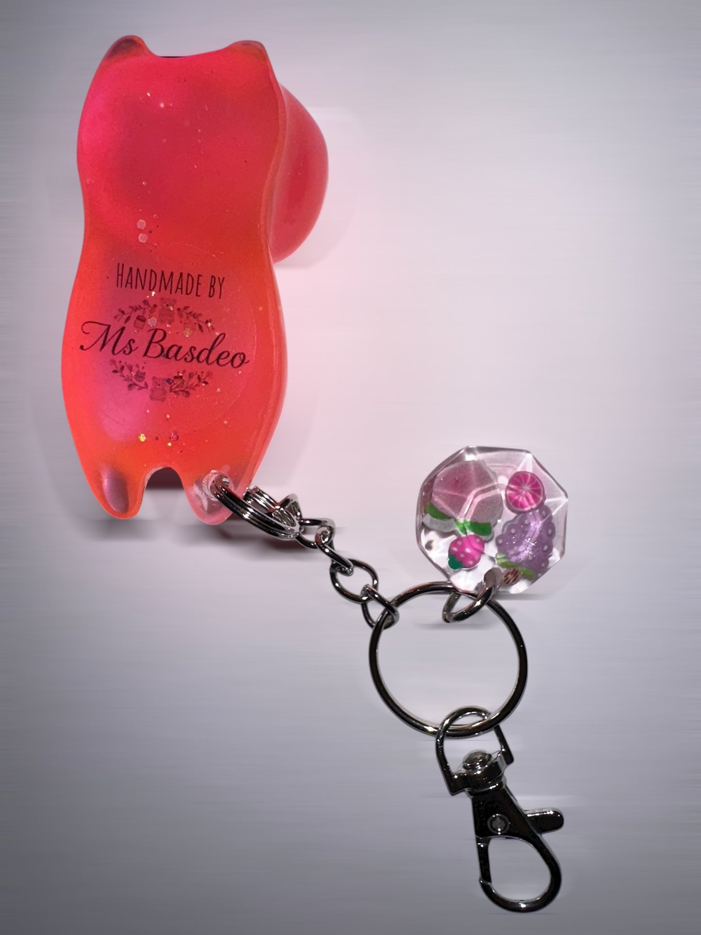 Cat keychain