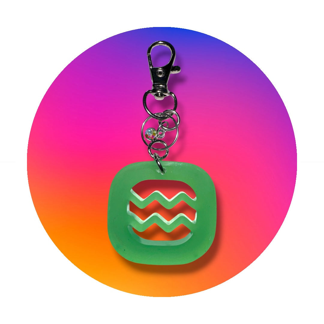Zodiac signs keychain