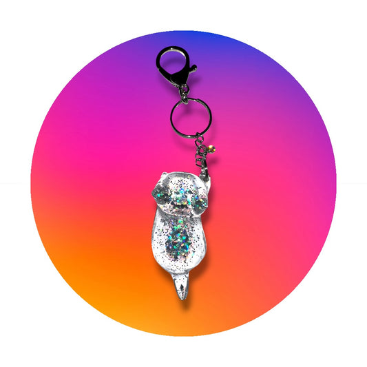 Cat keychain