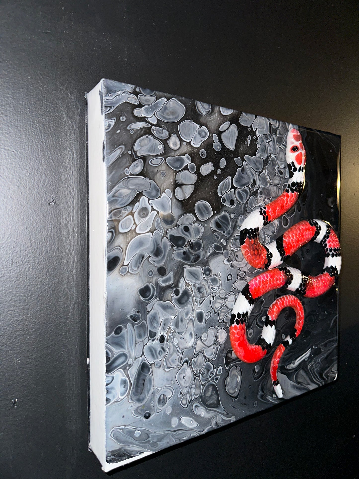 3-D milk snake
