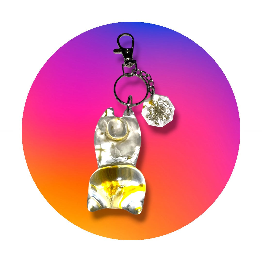 Cat keychain