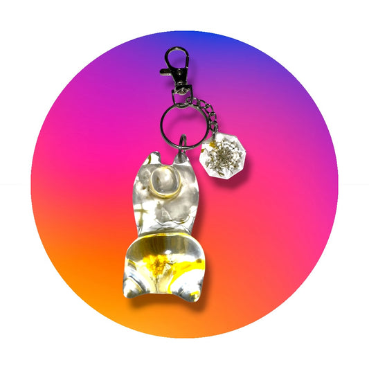 Cat keychain