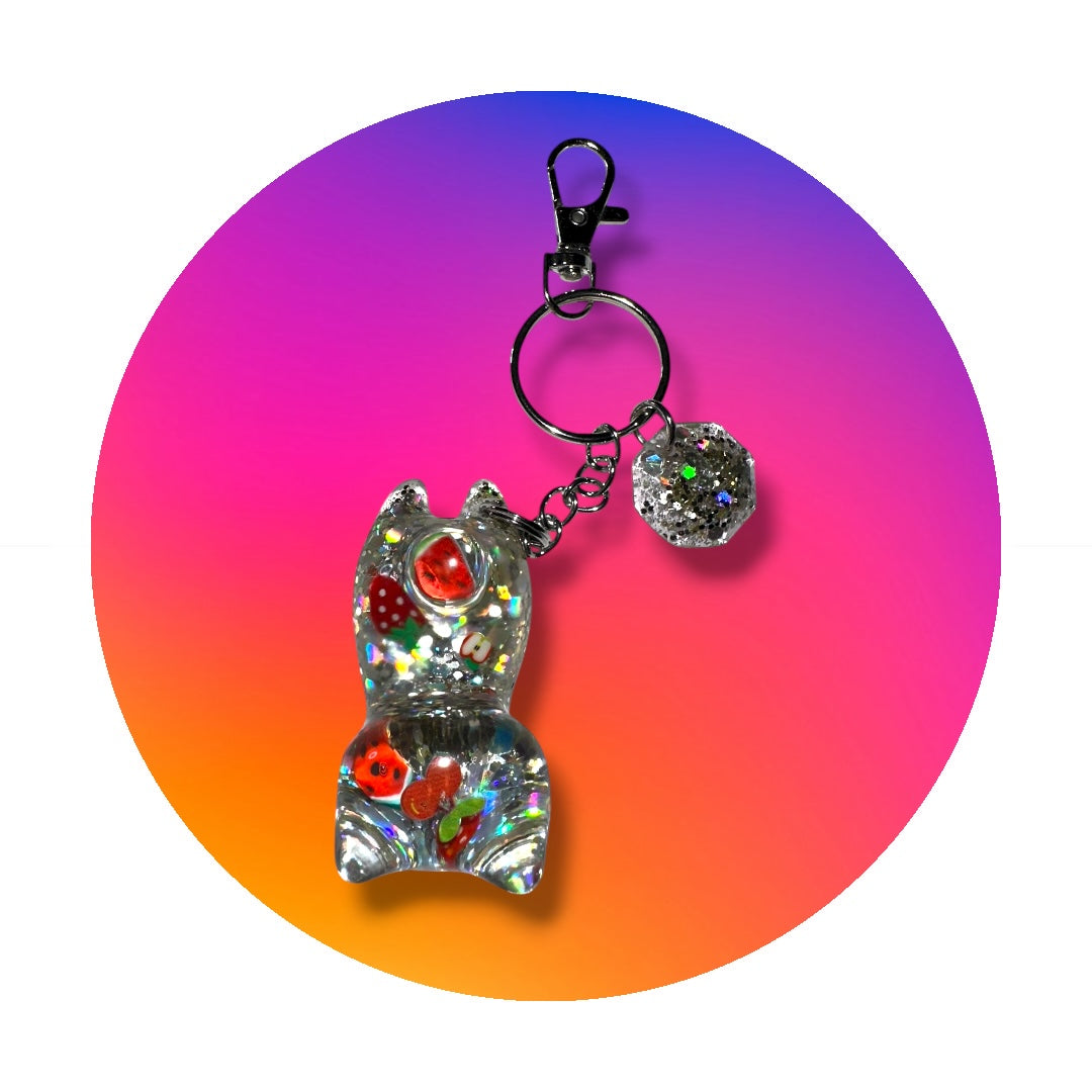 Cat keychain
