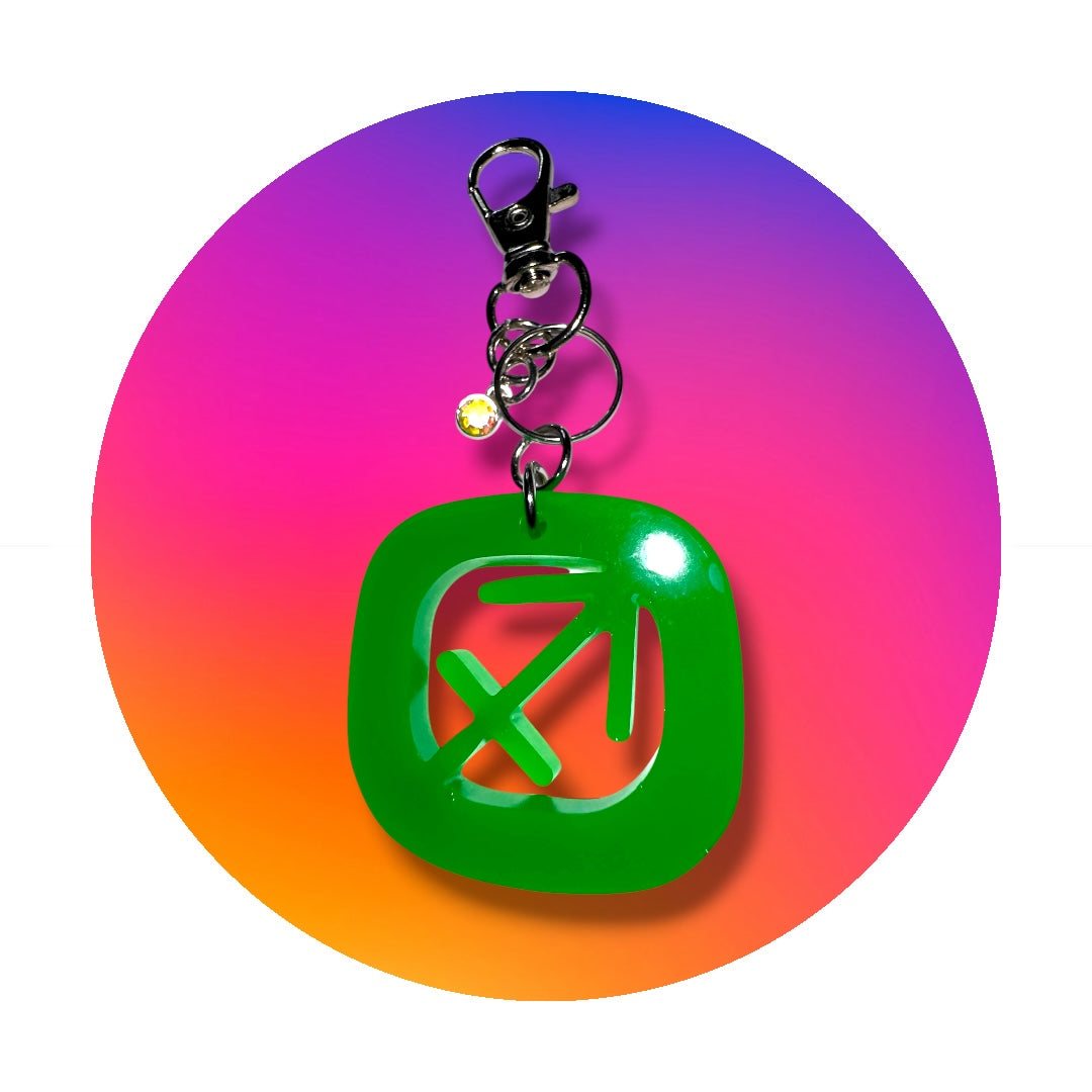Zodiac signs keychain