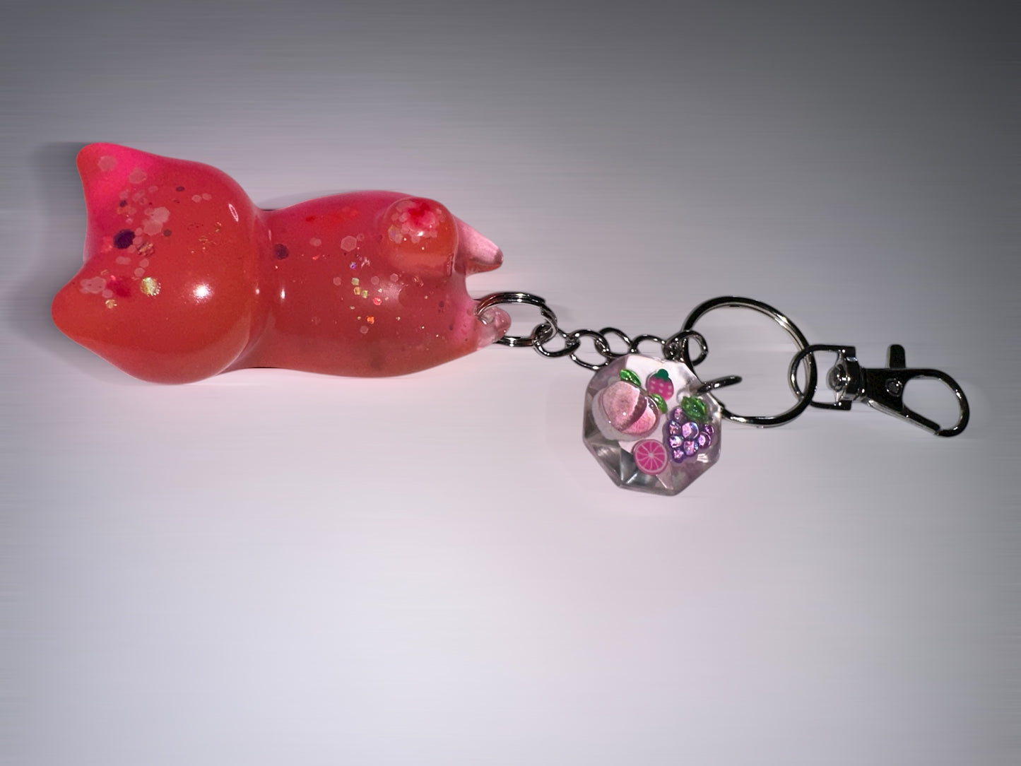 Cat keychain