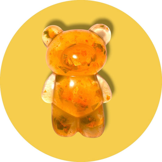 Glow-in-the-dark bear magnets